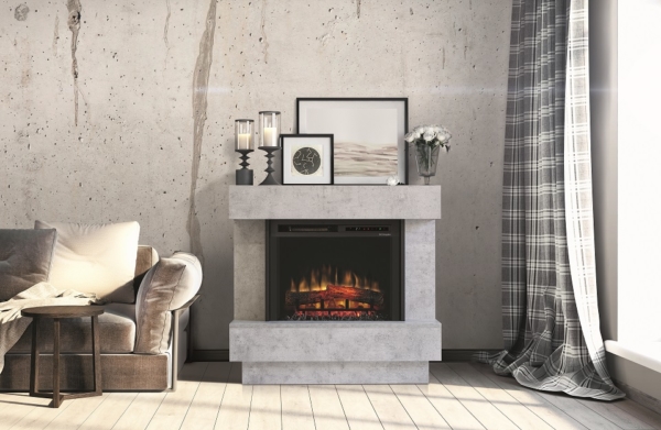 Modern bright interior . 3D render