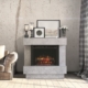 Modern bright interior . 3D render