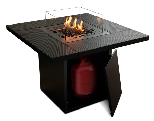 Square Table Gas Cylinder